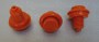 Bouton Opaque, 1 pouce, Orange