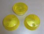 Cabochon Dome Strié Bumper Bally, Jaune