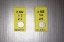 Stiker pour trappe de Monnayeur Multi €uros